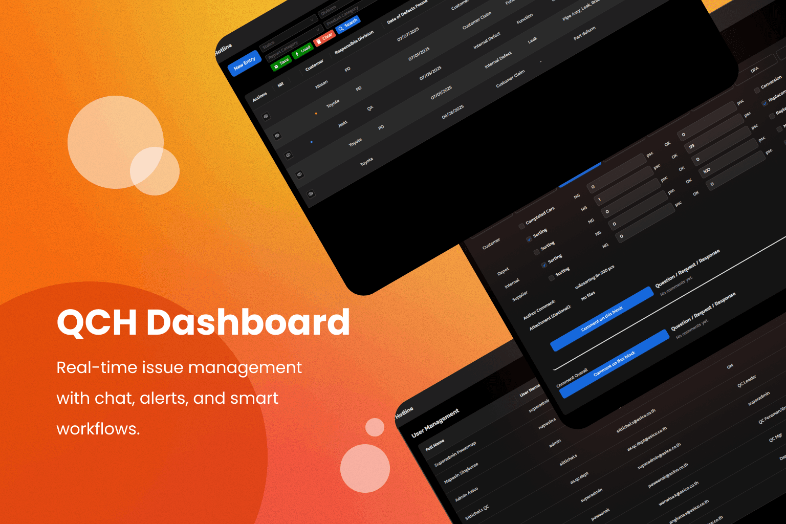 QCH Dashboard